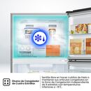 Heladera Hisense RT3N375NMC 379L No Frost Inverter Dispenser Inox - Miniatura 4