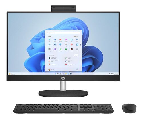 All In One Hp 24-cr0017la Amd Ryzen 5 8gb Ram 512gb Win 11 - Vista principal