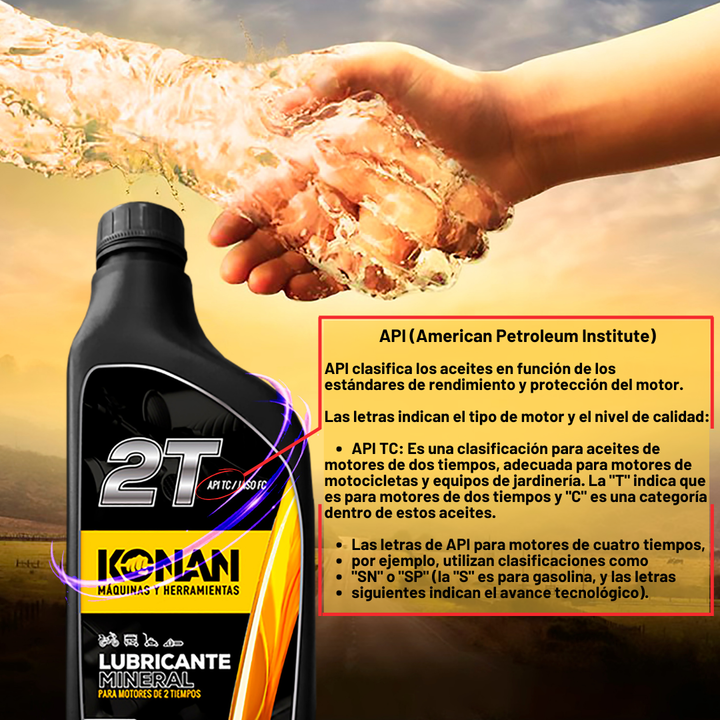 Konan Aceite 2 T Motosierra Desmalezadora 1l 10603 - Vista 7