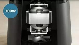 Licuadora Philips HR2262/90 Serie 3000 700w Jarra Vidrio 5 Vel - Vista 4