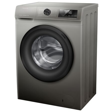 Lavarropas HISENSE WFQP8014T 8kg inverter 1400rpm gris