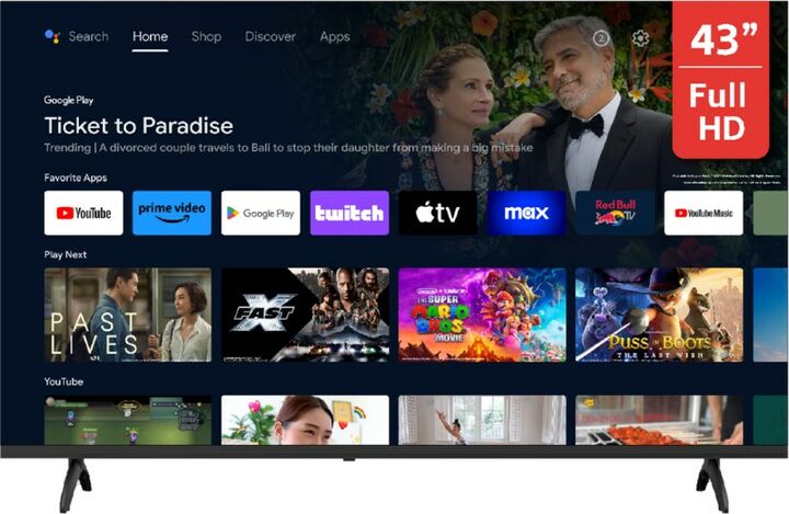 Smart Tv Led Telefunken 43 Pulgadas Fhd Tk4325Fs5A Android - Vista principal