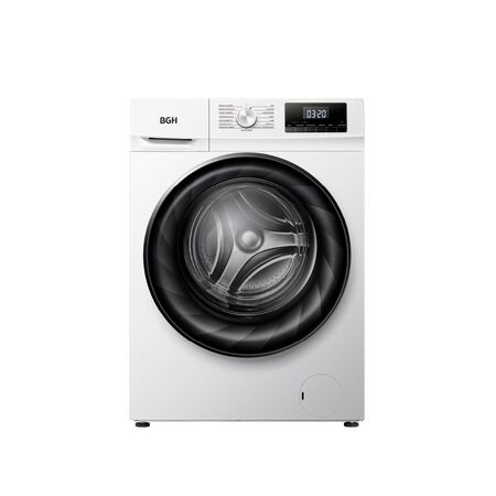 Lavasecarropas BGH BWDN10W25AR Inverter 10kg/6kg 1400RPM Blanco