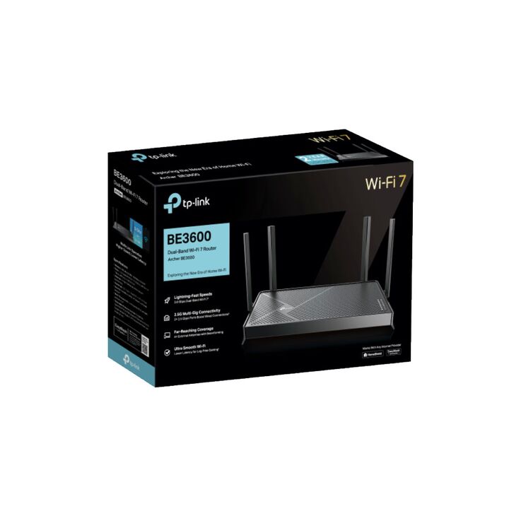 Router 4P Tp-Link Archer Be230 Wifi7 Dband Be3600 - Vista 1