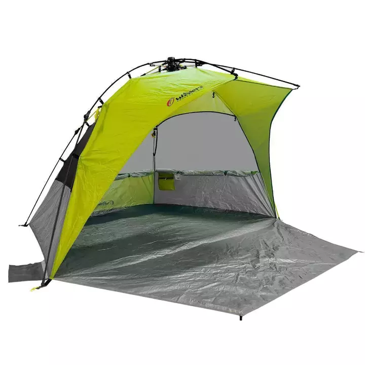 Carpa Automatica Outdoors Profesional Beach Sun color Verde - Vista 1