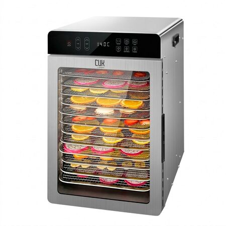 Deshidratador de Alimentos Cuk By Gadnic 12 Bandejas Desmontables 800W Display Digital