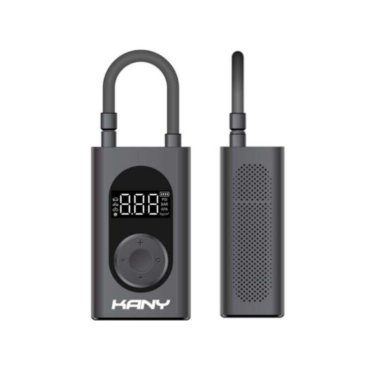 INFLADOR ELÉCTRICO PORTABLE - KANY MODELO P150 - (7.1*4.6*12.5cm - 5-150PSI) - Vista principal