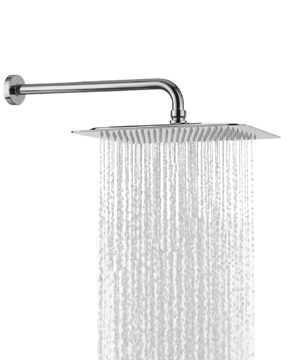 Ducha Cuadrada De Acero Inoxidable Vox Griferias De 20x20 - Vista 1