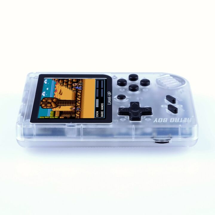 CONSOLA RETROBOY TRANSPARENTE. LEVEL UP - Vista principal