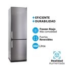 HELADERA C/FREEZER KOHINOOR KHGA40/9 - ACERO 358LTS CICLICA FREEZER C/3 CAJONES - Miniatura 2