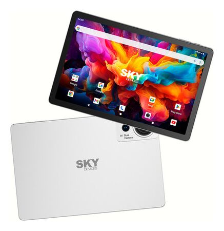 Tablet Sky Elite T11 PRO (128+6GB) Gris Plata + Keyboard