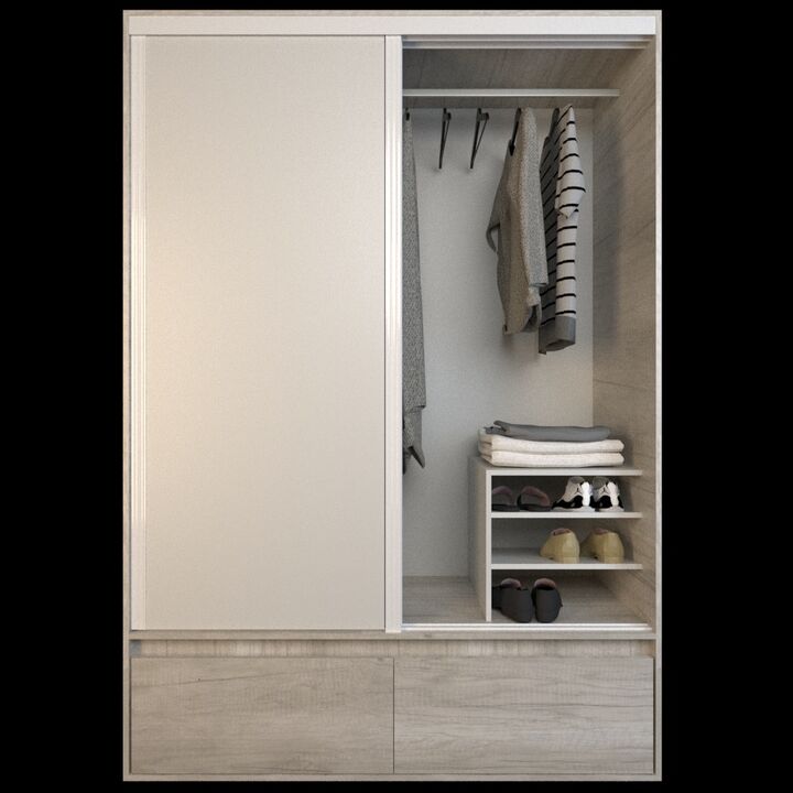 Placard Corredizo 1,50 2 Cajones 2 Zapateros Nevado Everest Tables - Vista principal