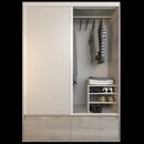 Placard Corredizo 1,50 2 Cajones 2 Zapateros Nevado Everest Tables - Miniatura 1