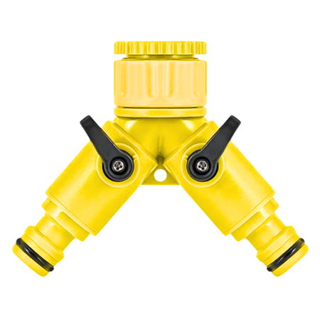 Conector De Mangueras 2 Vías Tipo "Y" Aplique rápido Konan