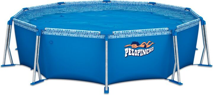 Pileta Estructural Pelopincho Redonda De Lona 5500 Litros - Vista principal