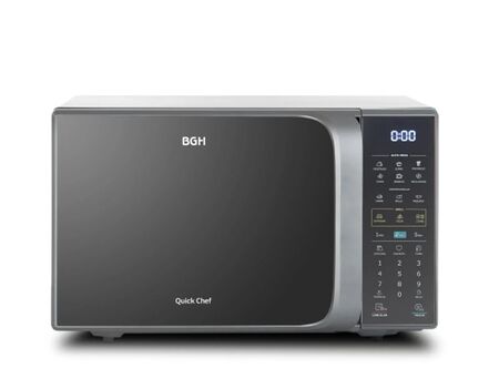 Horno Microondas BGH 28L Digital Eco Silver B228DS20I 900W