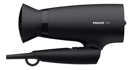 Secador De Pelo Plegable Philips Thermoprotect Bhd308/10 Color Negro