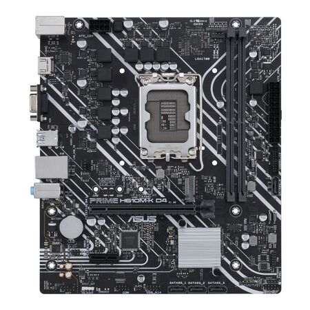 Motherboard Asus Prime H610m-k D4-csm Intel Lga 1700 Ddr4 M2