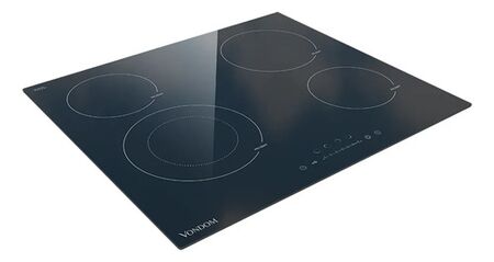 Anafe Eléctrico Vitrocerámica De 60cm Vondom C6465b Negro Negro