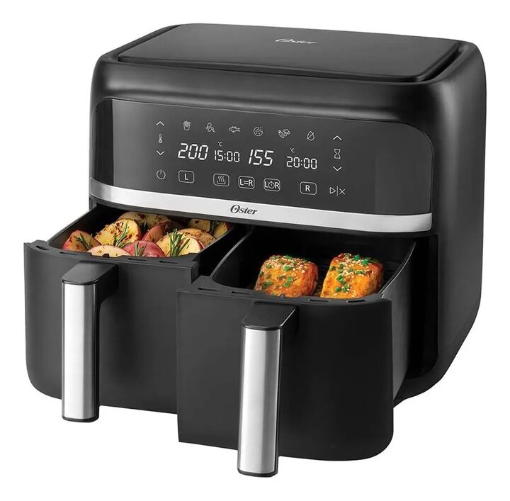 Freidora De Aire Oster CKSTAF7MCDDF Airfryer Dual Diamondforce 6 Funciones - Vista principal
