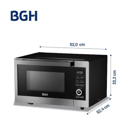 Microondas Air Fryer Bgh 30 Litros B330dfn24