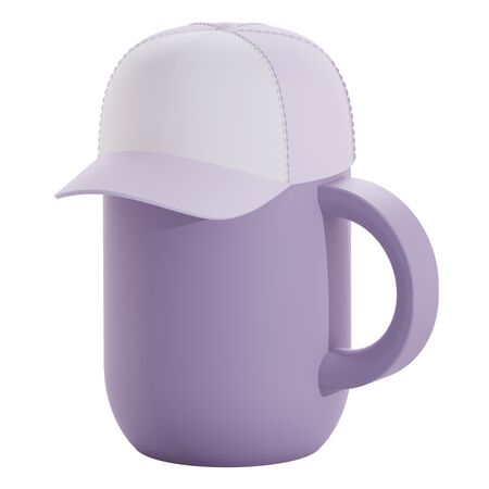 Vaso Térmico Asobu Happy Hat Trucker 360ml - Purple