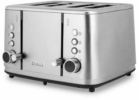 Tostadora Atma To9000Ip 4 panes 7 niveles color inox