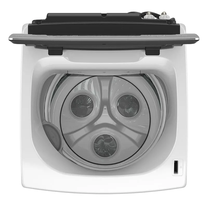 Lavarropas Whirlpool WW11BLAZWA 11kg carga superior blanco - Vista 3