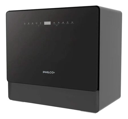 Lavavajillas Sobremesada Philco Phlj05 Set De 5 Cubiertos Negro