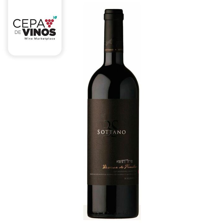 Vino Sottano Reserva de Familia Malbec - Vista principal