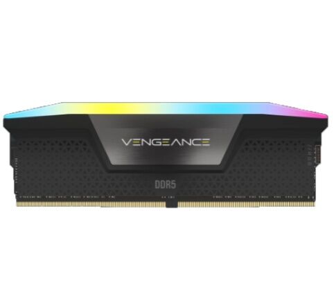 Memoria DDR5 Corsair 16Gb 5600 MHz Vengeance RGB Black - Vista principal