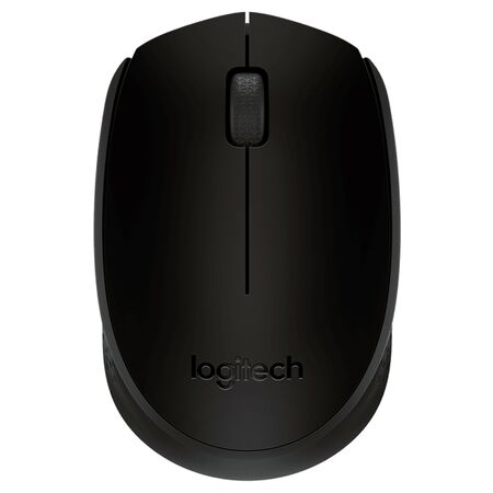 Mouse Inalámbrico Logitech M170 negro Pc Notebook