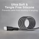 Cable De Silicona Argomtech Tipo C A Lightning 30w De 1,8 M - Miniatura 3