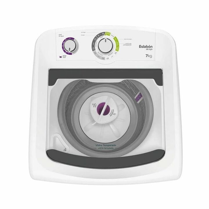 Lavarropas Eslabon de Lujo EWH07BBDIM 7kg 750RPM carga superior - Vista 2