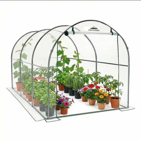 Invernadero South Port By Gadnic Outdoor Para Cultivo Estructura Acero Cubierta PVC