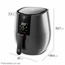 FREIDORA de AIRE ELECTROLUX EAF20 3.2L 1500W Digital - Miniatura 6