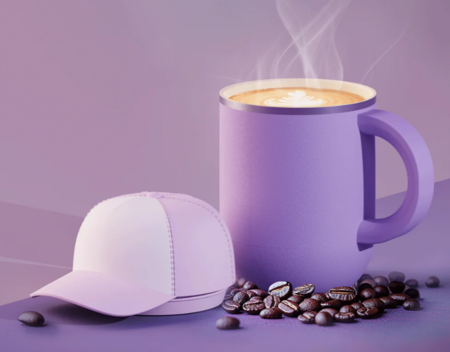 Vaso Térmico Asobu Happy Hat Trucker 360ml - Purple