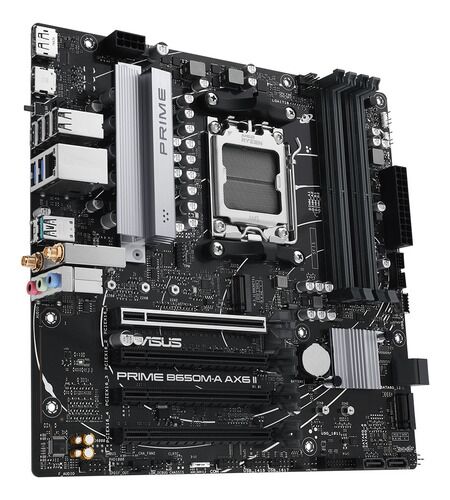 Motherboard Asus Prime B650m-a Ax6 Ii Am5 4x Ddr5 3x M.2 - Vista 3
