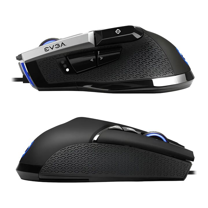 Mouse EVGA X17 Gamer 16000 DPI 10 Botones 5 Perfiles Ergonomico - Vista 4
