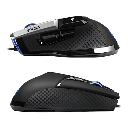 Mouse EVGA X17 Gamer 16000 DPI 10 Botones 5 Perfiles Ergonomico