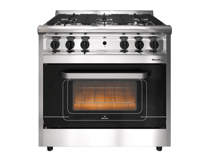 Cocina Semi Industrial Morelli Forza 900 PVidrio - Vista principal