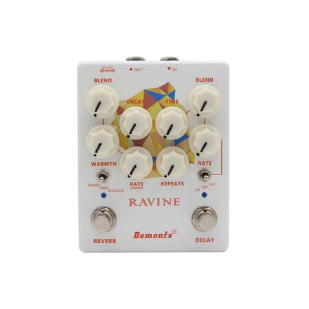 Efecto/Delay Y Reverb	DEMON FX	DemonFx RAVINE	BLANCO