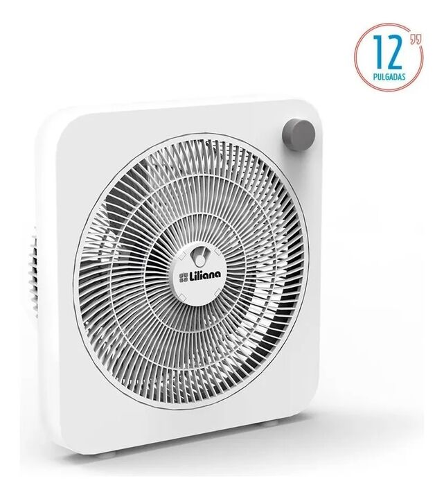 Ventilador De Piso Liliana Vtc12 Turbo Blanco 12 pulgadas - Vista 2