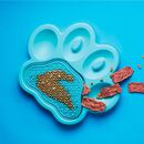 Alfombra De Lamer Petdreamhouse Paw 2en1 Azul Perros Y Gatos - Miniatura 2