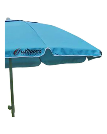 Sombrilla Lisa 2m U200 Aluminizada con Resorte y Deflector Protección UV Outdoors