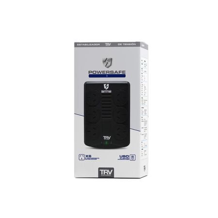 Estabilizador TRV Powersafe 1I RJ45 Port