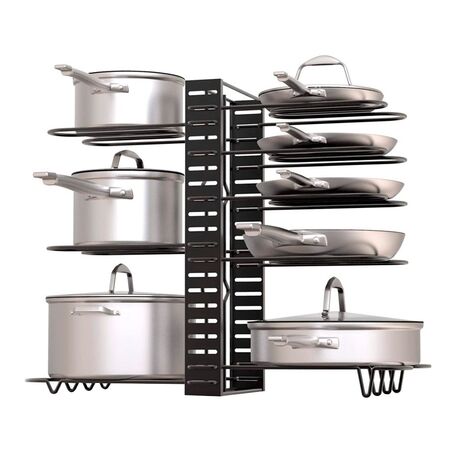 Organizador de Batería de Cocina Gadnic Acero Reforzado