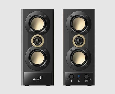 Parlantes Genius Sp-Hf800Bt Bt5.3 Wood 220V