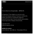 Horno Electrico Empotrable TST Avvolto - Miniatura 4