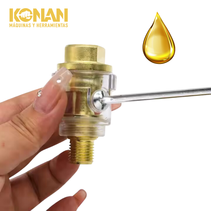 Konan Mini Lubricador Y Filtro Aire Trampa Agua P/compr. - Vista 6